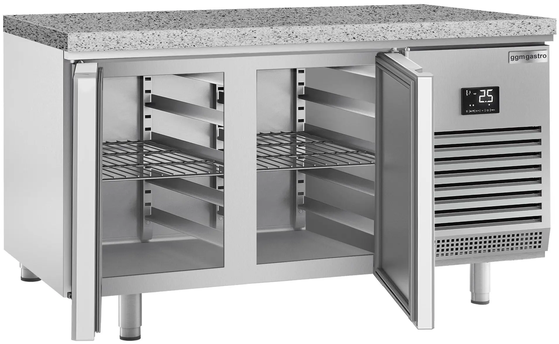 Masa frigorifica pentru panificaţie GGM Gastro BKGI168 (Inox) - 2