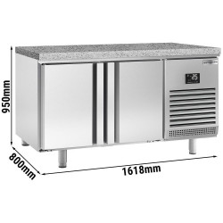 Masa frigorifica pentru panificaţie GGM Gastro BKGI168 (Inox) Thumb