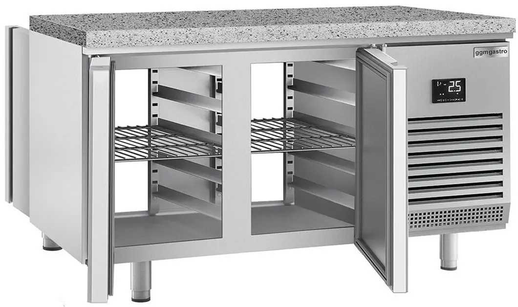 Masa frigorifica pentru panificaţie GGM Gastro BKGI168B (Inox)