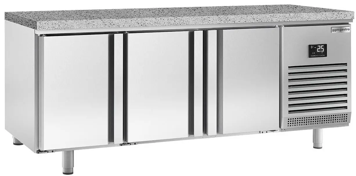 Холодильный стол для пекарни GGM Gastro BKGI228 (Inox)