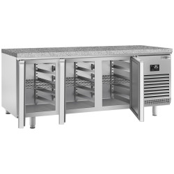Masa frigorifica pentru brutărie GGM Gastro BKGI228B (Inox) Thumb