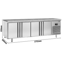 Холодильный стол для пекарни GGM Gastro BKGI288 (Inox) Thumb