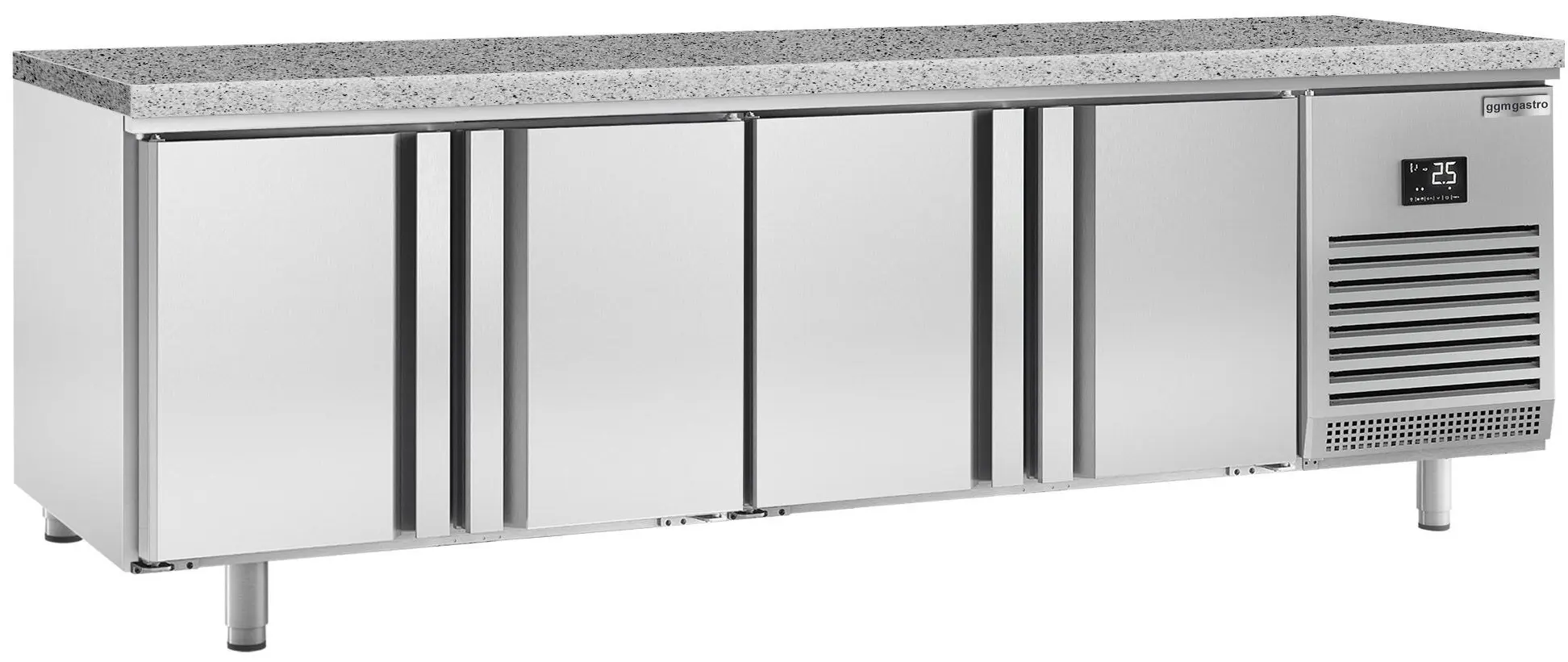Холодильный стол для пекарни GGM Gastro BKGI288 (Inox)
