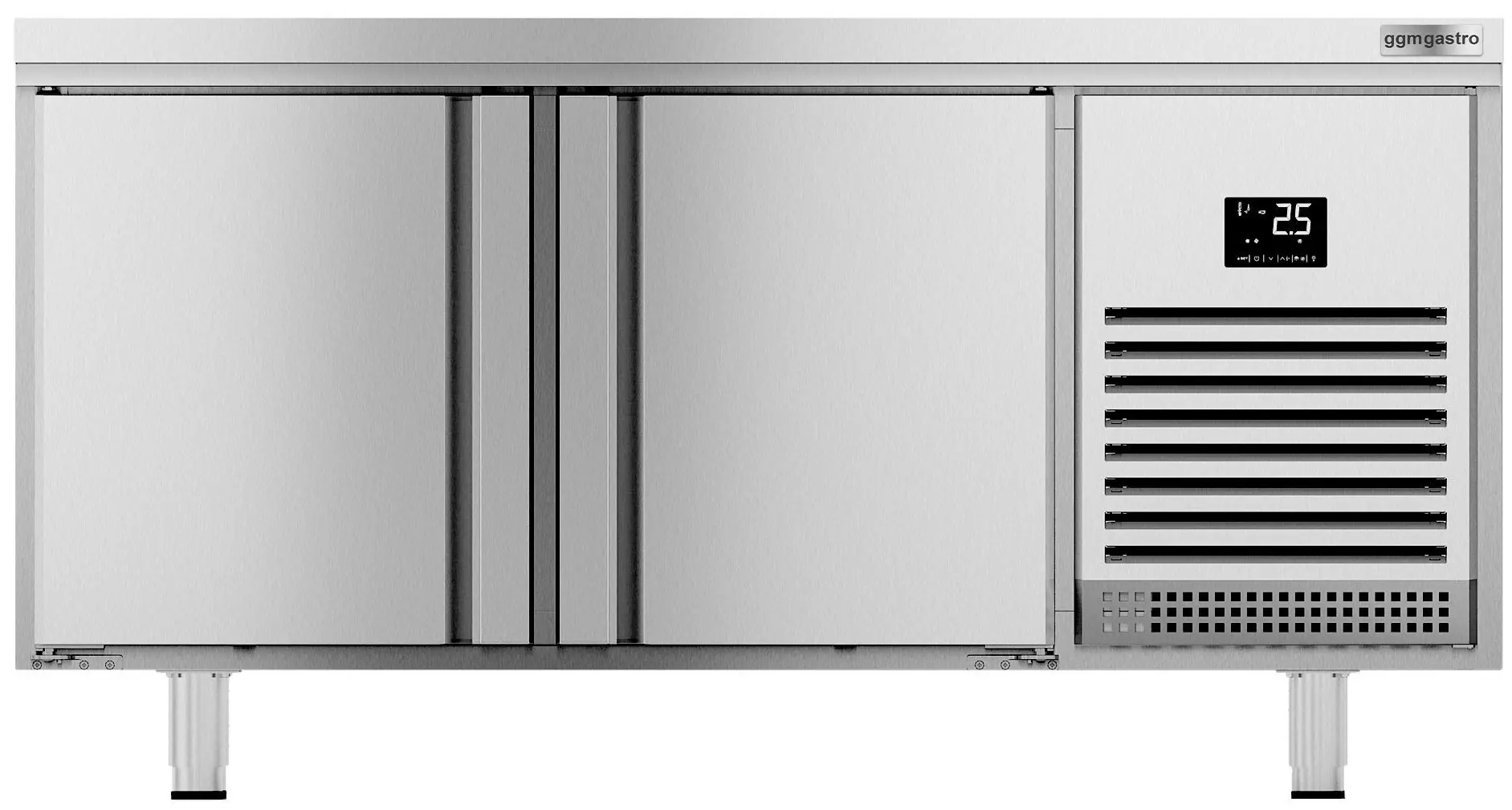 Холодильный стол для пекарни GGM Gastro BKI168 (Inox) - 3