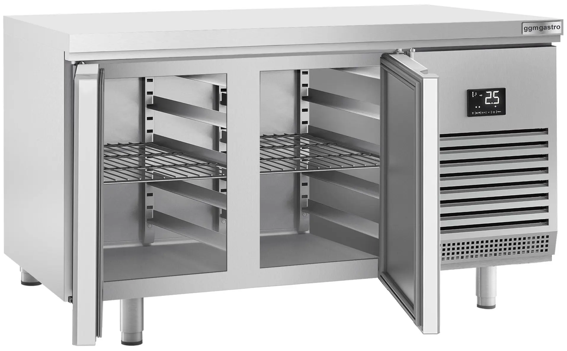 Masa frigorifica pentru panificaţie GGM Gastro BKI168B (Inox) - 2
