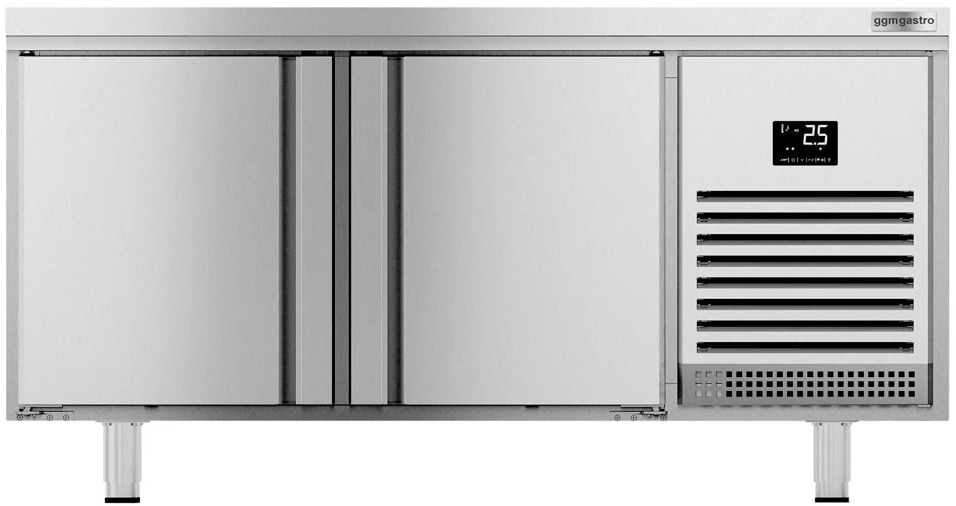 Masa frigorifica pentru panificaţie GGM Gastro BKI168B (Inox) - 4