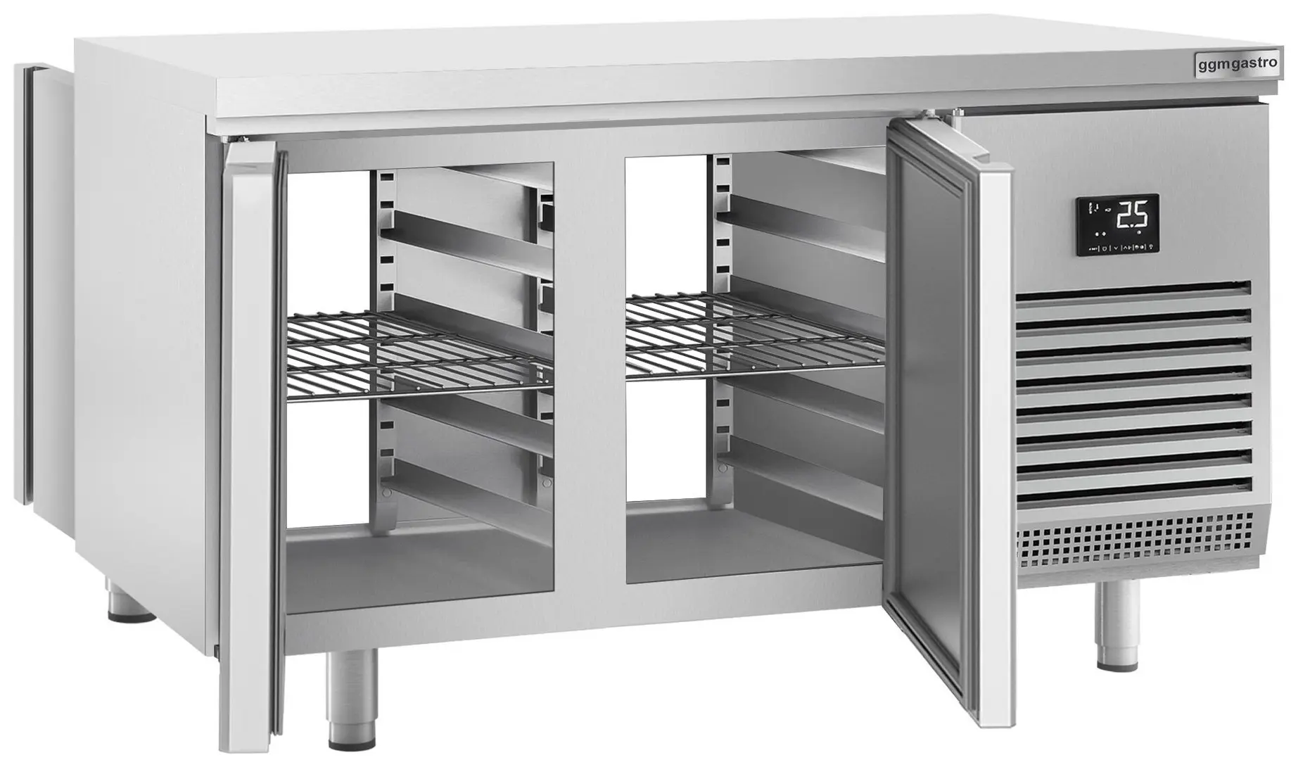Masa frigorifica pentru panificaţie GGM Gastro BKI168B (Inox)