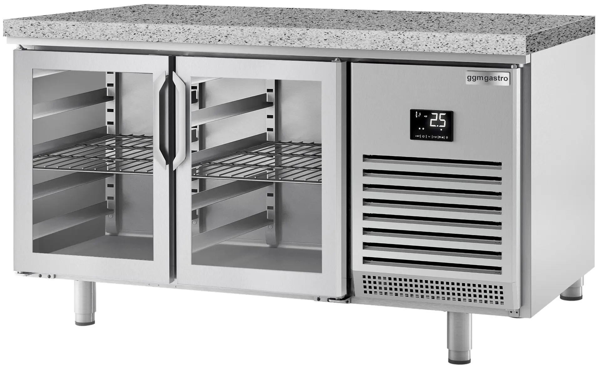 Masa frigorifica pentru panificaţie GGM Gastro BKI168G (Inox) - 4