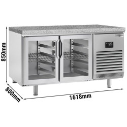 Masa frigorifica pentru panificaţie GGM Gastro BKI168G (Inox) Thumb
