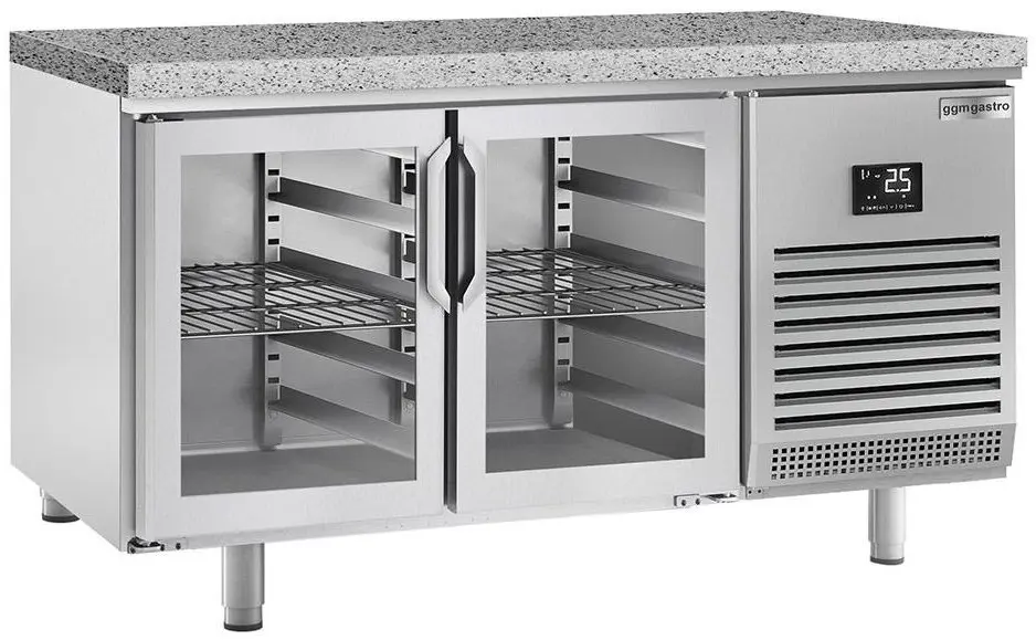 Masa frigorifica pentru panificaţie GGM Gastro BKI168G (Inox)