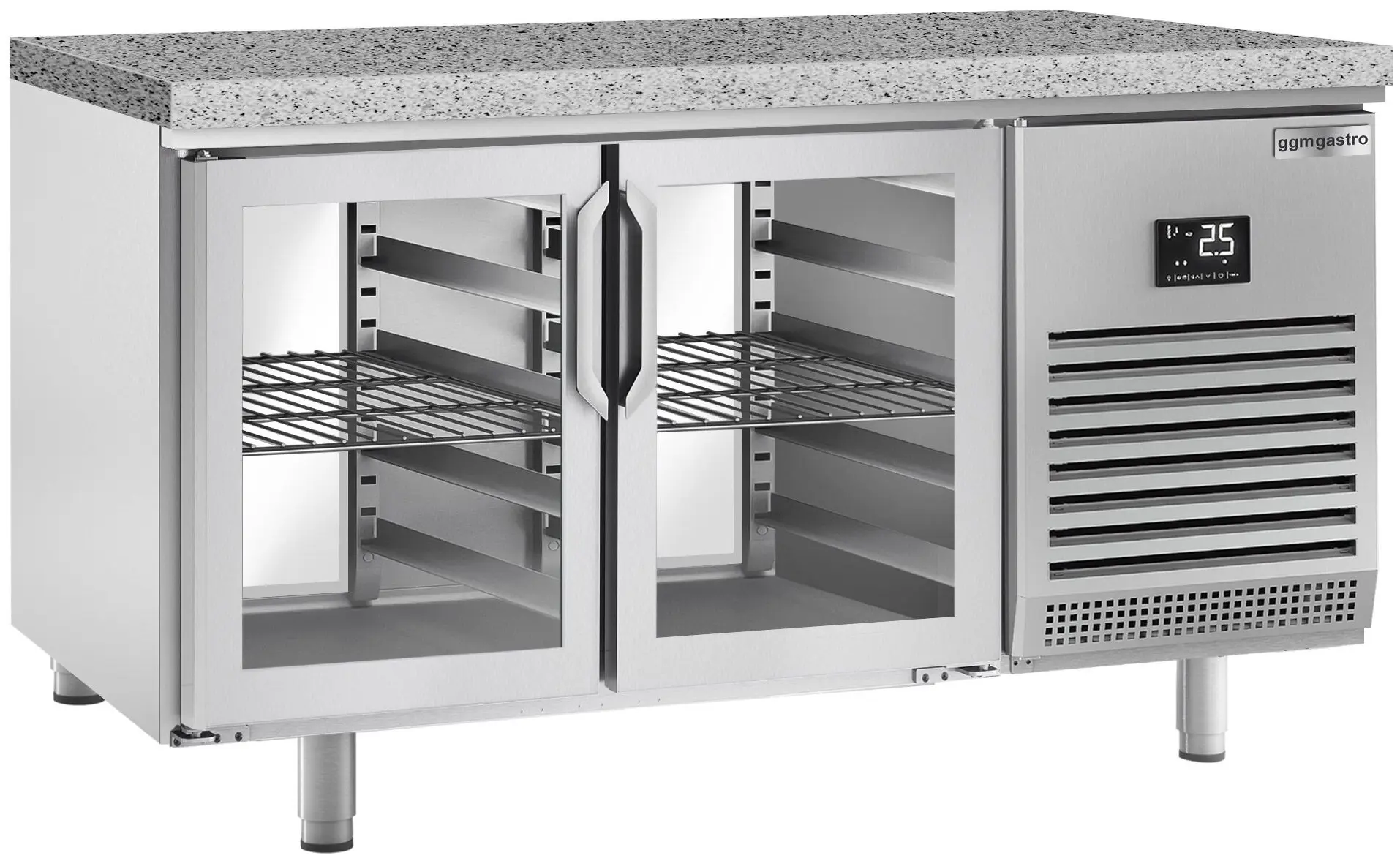 Masa frigorifica pentru panificaţie GGM Gastro BKI168GB (Inox) - 2