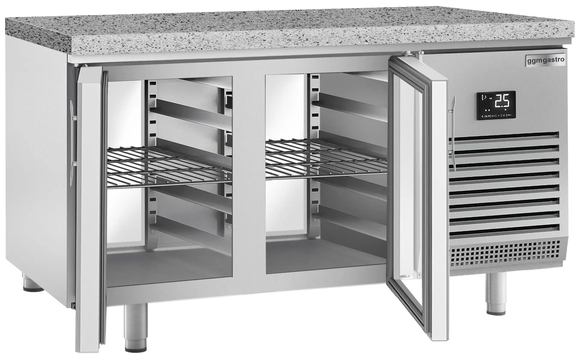 Masa frigorifica pentru panificaţie GGM Gastro BKI168GB (Inox) - 3
