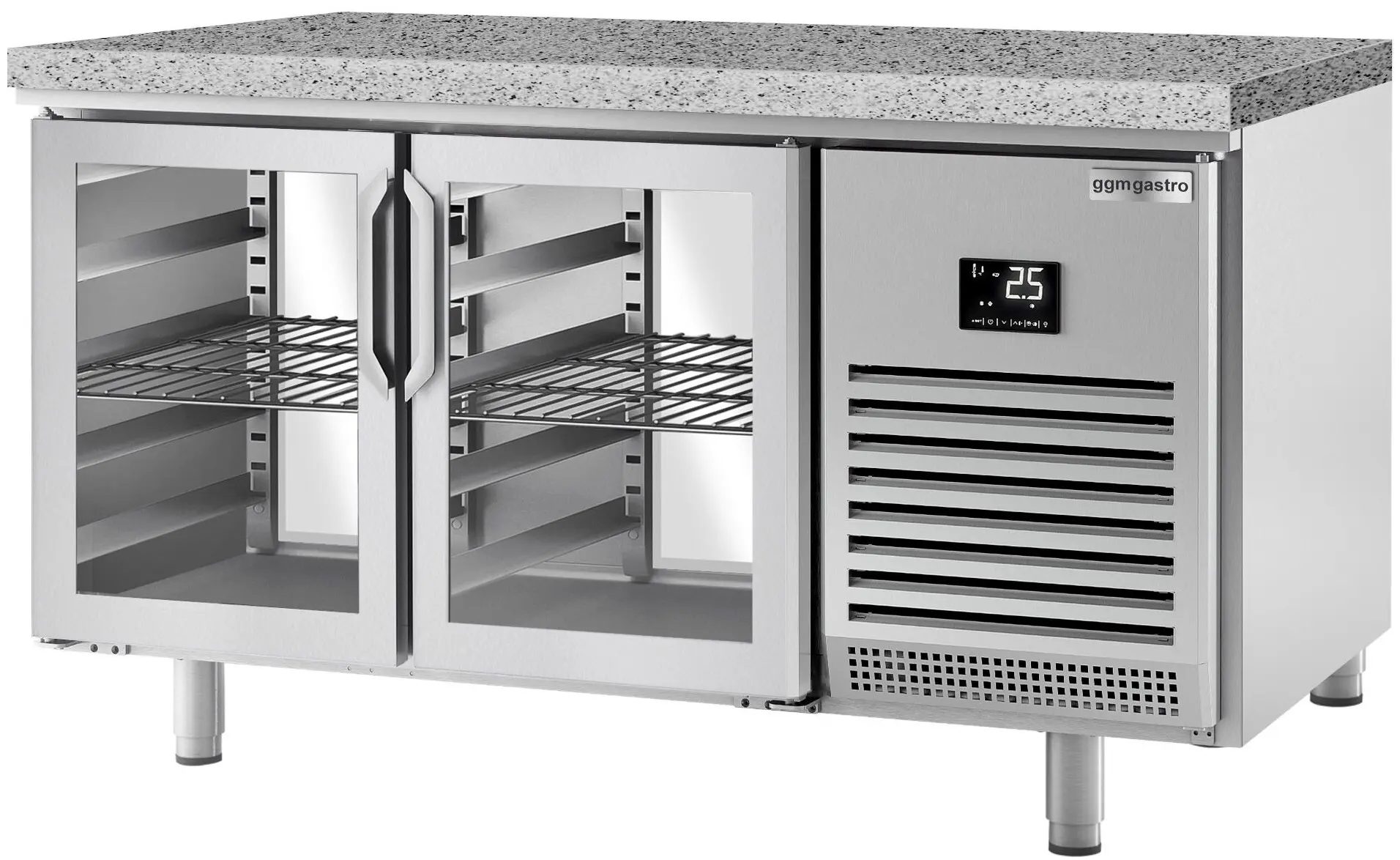 Masa frigorifica pentru panificaţie GGM Gastro BKI168GB (Inox) - 4