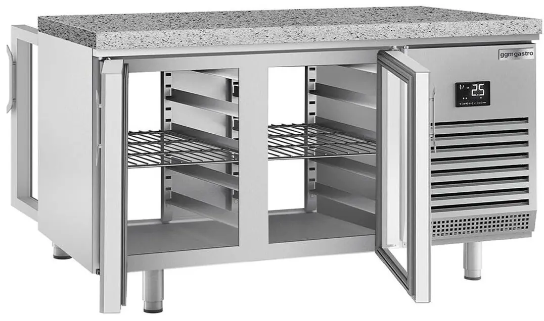 Masa frigorifica pentru panificaţie GGM Gastro BKI168GB (Inox)