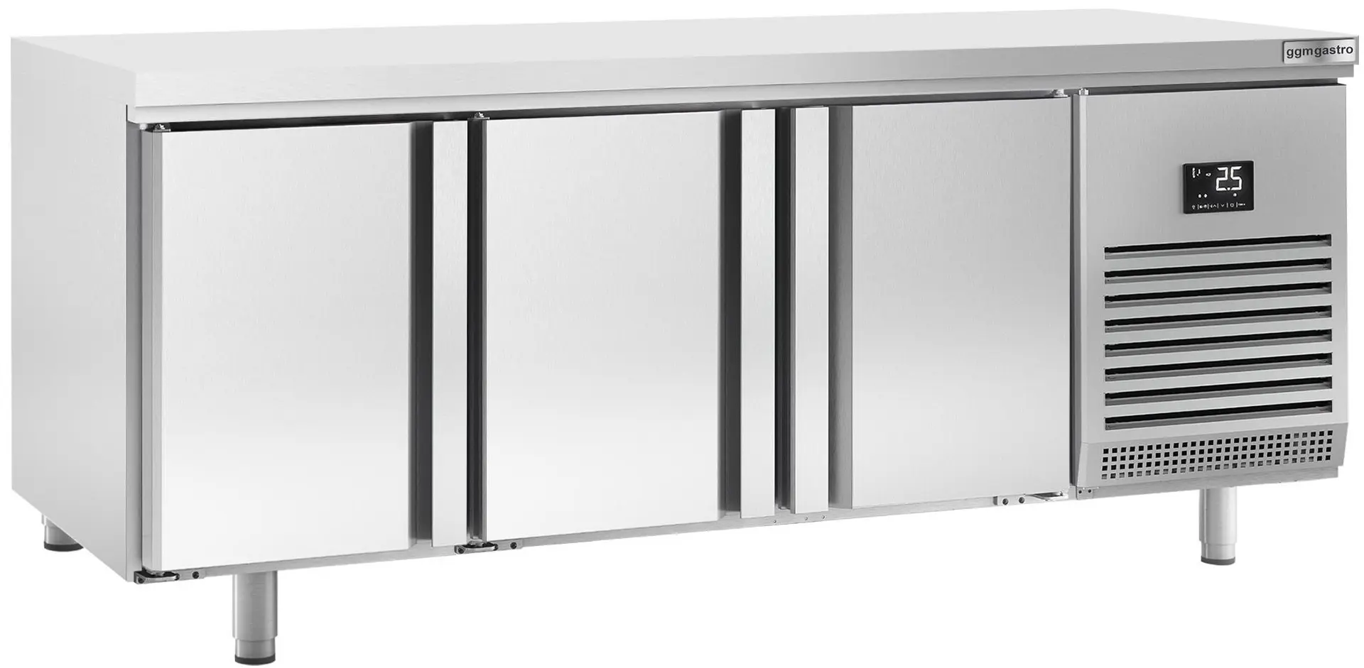 Холодильный стол для пекарни GGM Gastro BKI228B (Inox) - 3