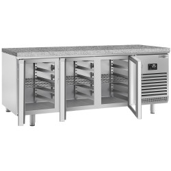Masa frigorifica pentru brutărie GGM Gastro BKI228G (Inox) Thumb