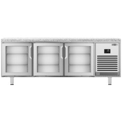 Masa frigorifica pentru brutărie GGM Gastro BKI228G (Inox) Thumb