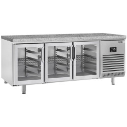 Masa frigorifica pentru brutărie GGM Gastro BKI228G (Inox)