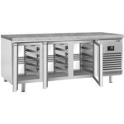 Masa frigorifica pentru panificaţie GGM Gastro BKI228GB (Inox) Thumb