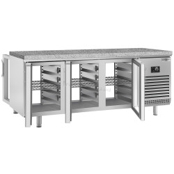 Masa frigorifica pentru panificaţie GGM Gastro BKI228GB (Inox)