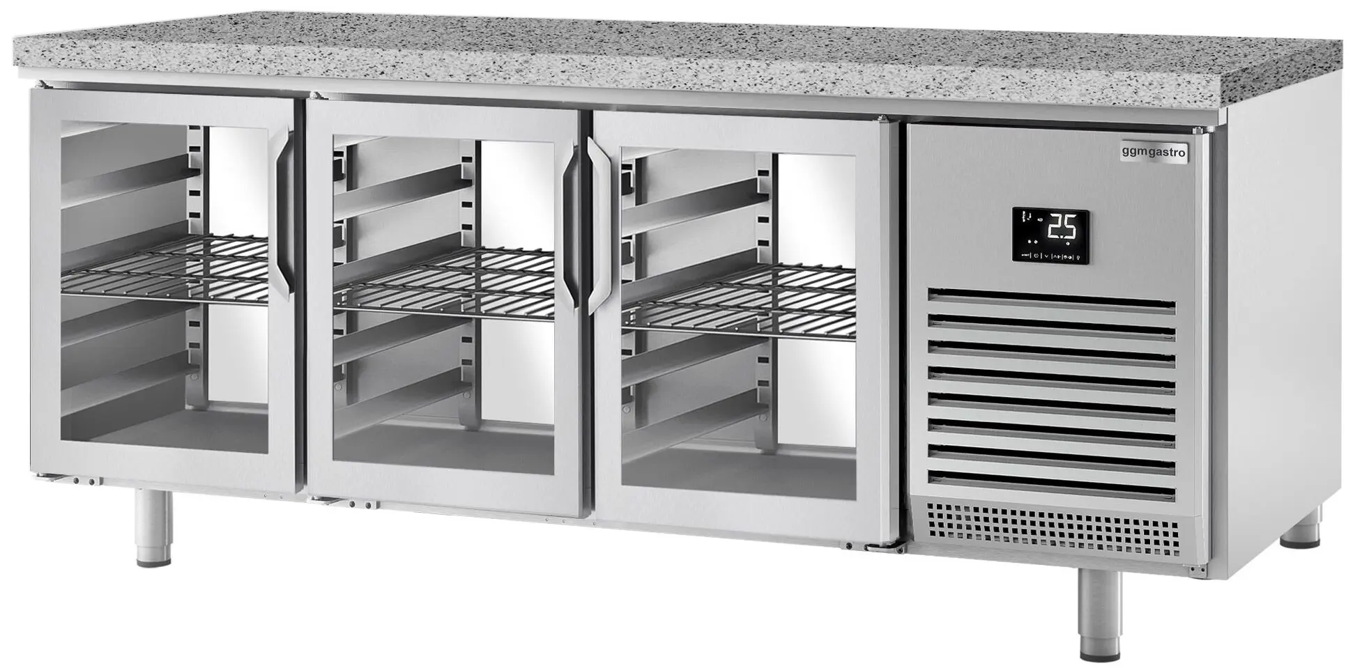 Masa frigorifica pentru panificaţie GGM Gastro BKI228GB (Inox) - 4