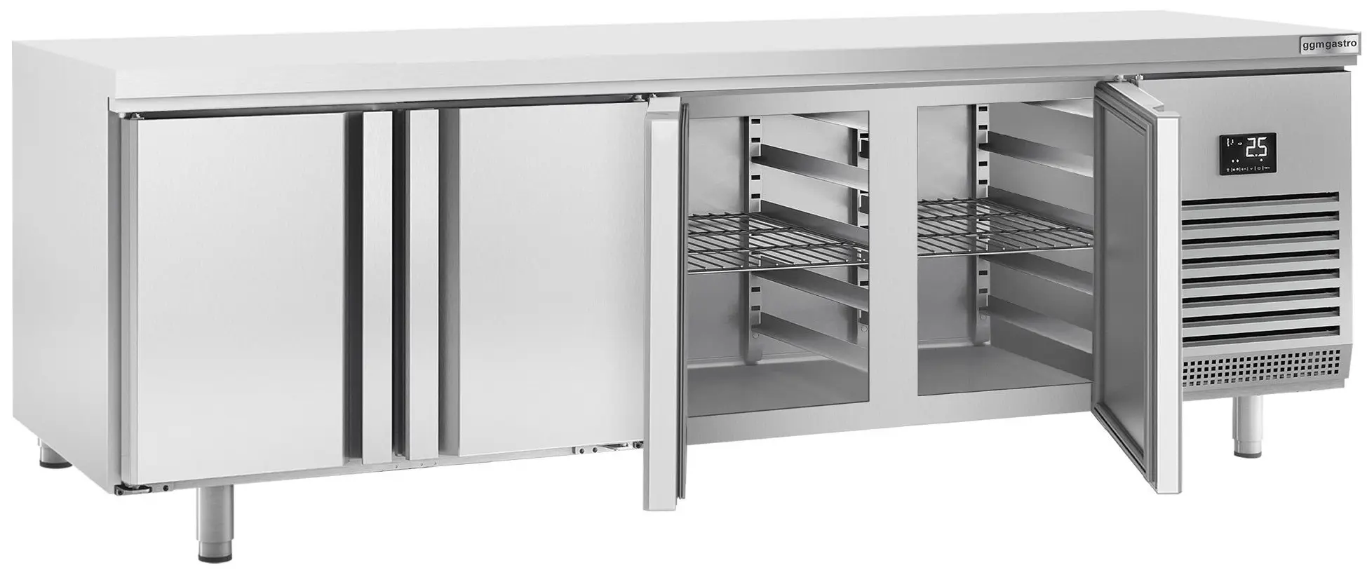 Холодильный стол для пекарни GGM Gastro BKI288 (Inox) - 2