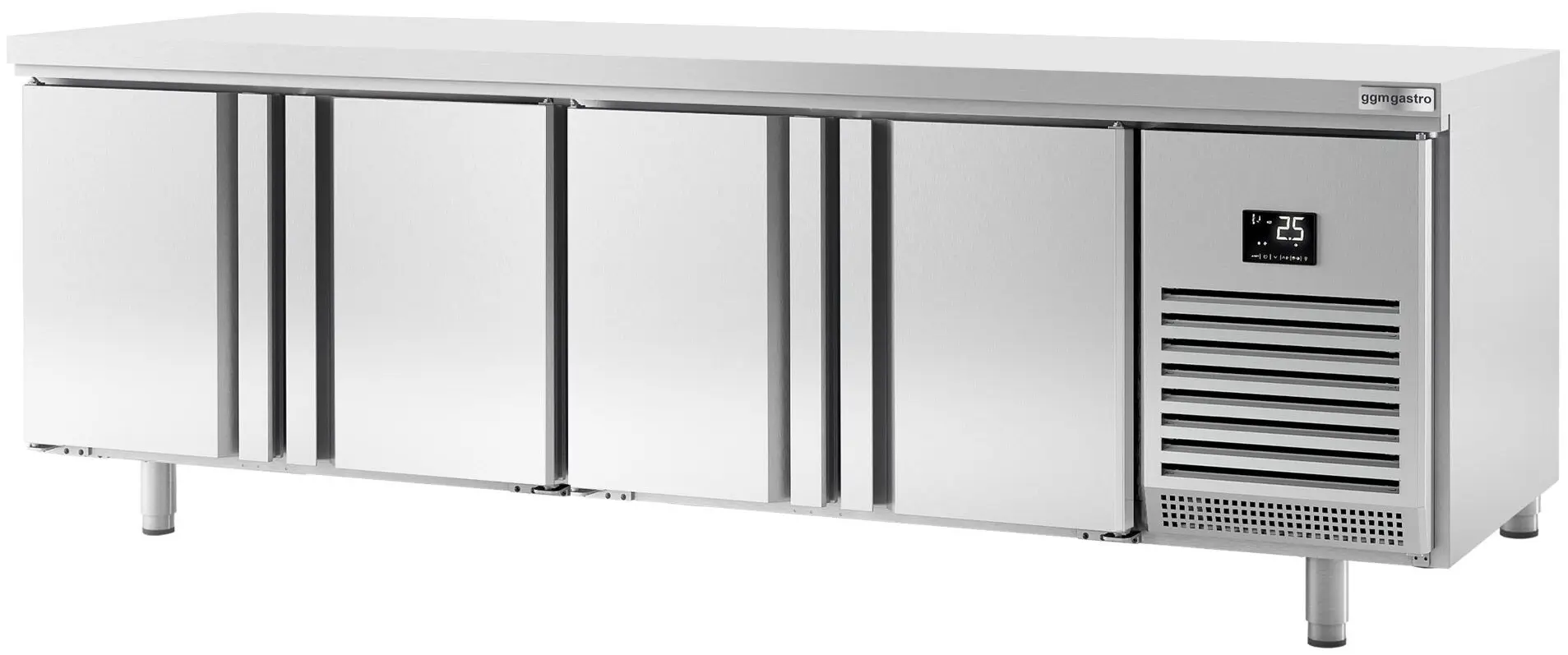 Холодильный стол для пекарни GGM Gastro BKI288 (Inox) - 3