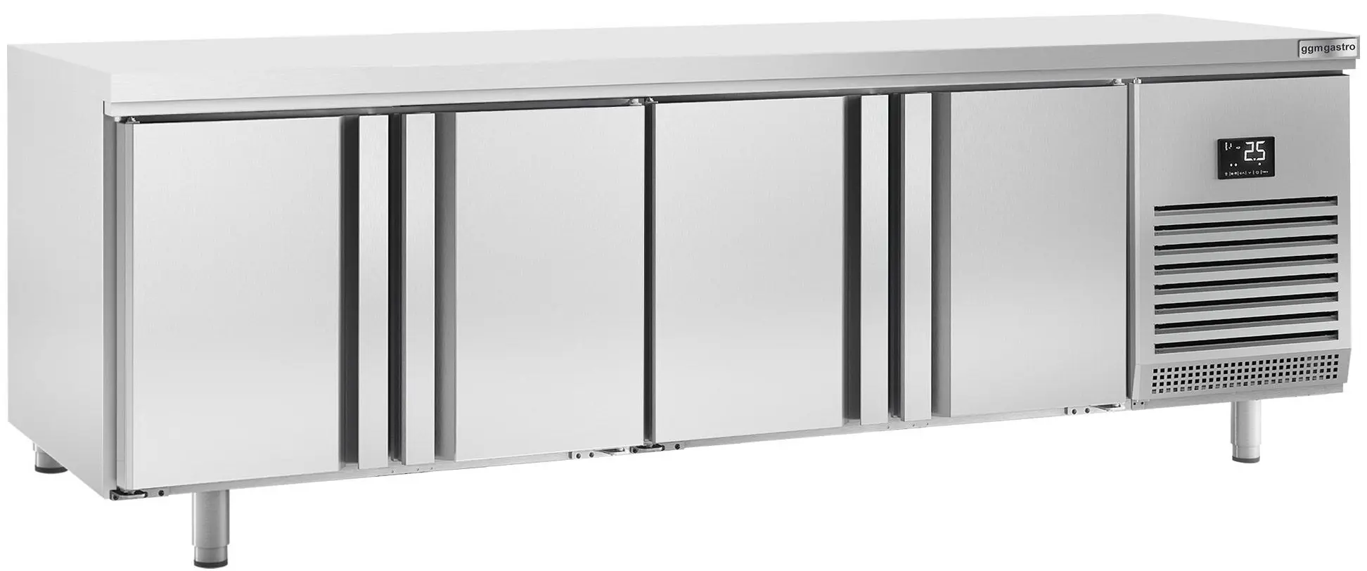 Холодильный стол для пекарни GGM Gastro BKI288 (Inox)