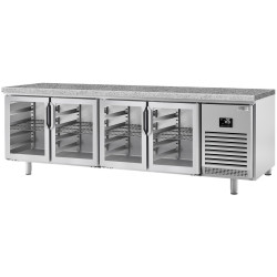 Masa frigorifica pentru brutărie GGM Gastro BKI288G (Inox) Thumb