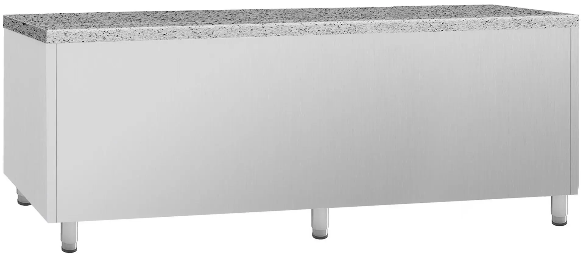 Masa frigorifica pentru brutărie GGM Gastro BKI288G (Inox) - 9