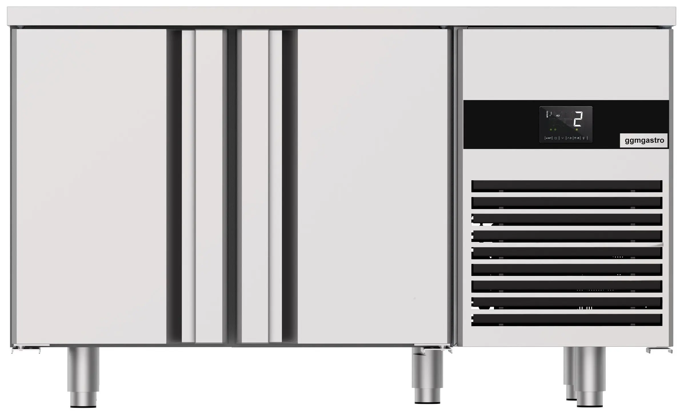 Холодильный стол для пекарни GGM Gastro BKTF158-EF (Inox) - 2