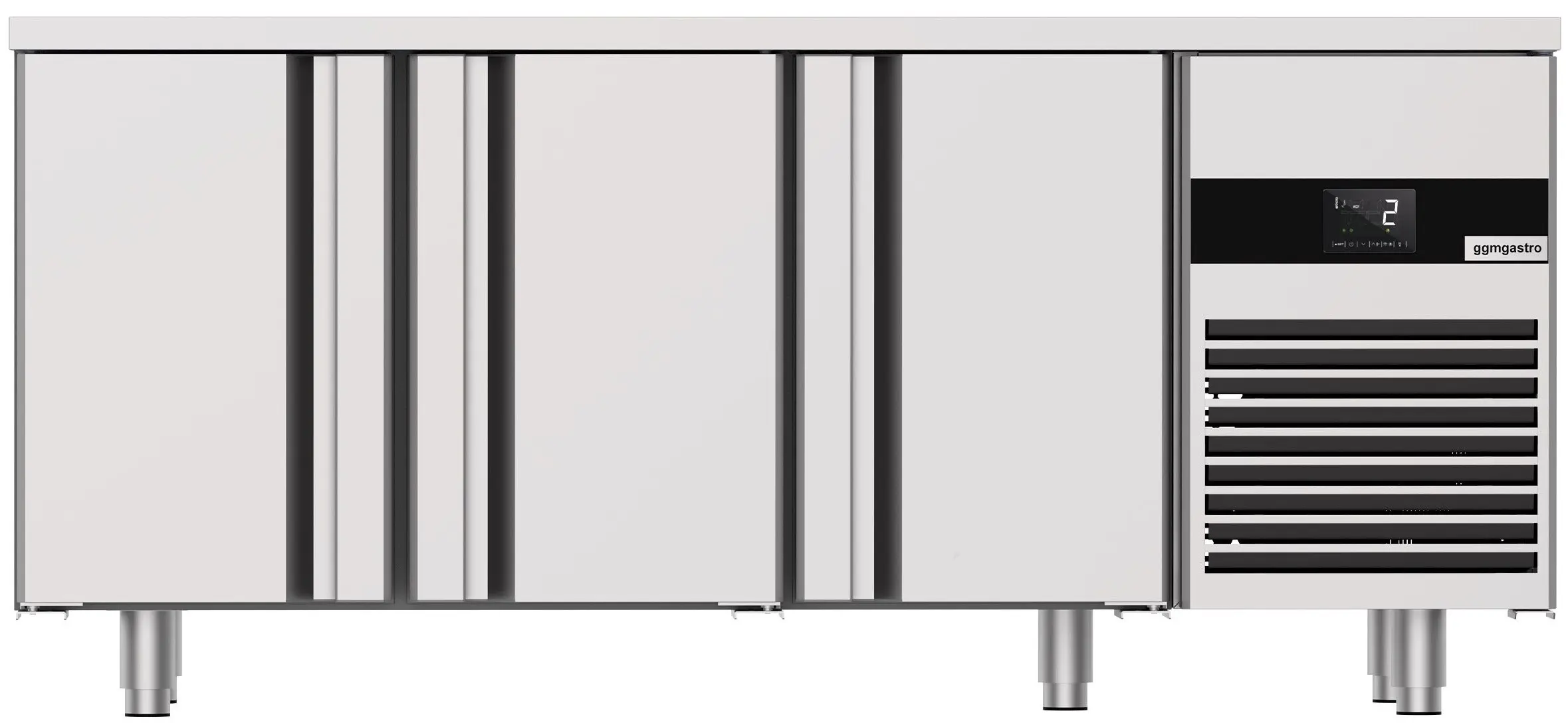 Masa frigorifica pentru panificaţie GGM Gastro BKTF218-EF (Inox) - 2