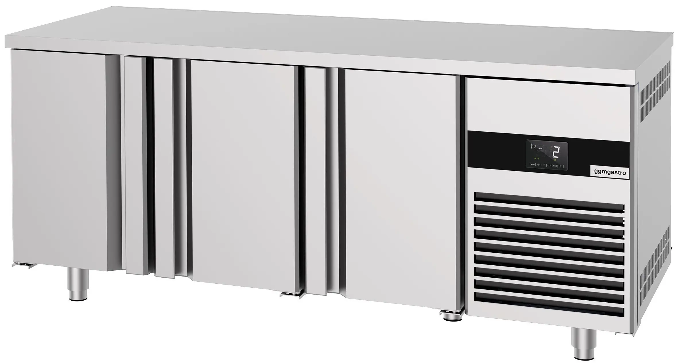 Masa frigorifica pentru panificaţie GGM Gastro BKTF218-EF (Inox) - 3