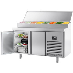 Masa frigorifica pentru panificaţie GGM Gastro BZI168 (Inox) Thumb