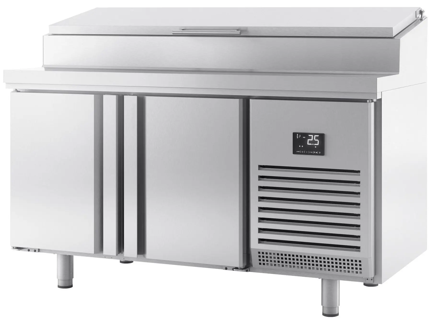Masa frigorifica pentru panificaţie GGM Gastro BZI168 (Inox) - 3