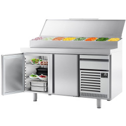 Masa frigorifica pentru panificaţie GGM Gastro BZI168S (Inox) Thumb