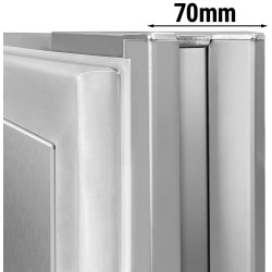 Masa frigorifica pentru panificaţie GGM Gastro BZI168S (Inox) Thumb