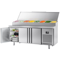 Masa frigorifica pentru panificaţie GGM Gastro BZI228 (Inox) Thumb
