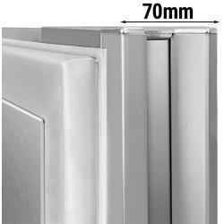 Masa frigorifica pentru panificaţie GGM Gastro BZI228 (Inox) Thumb