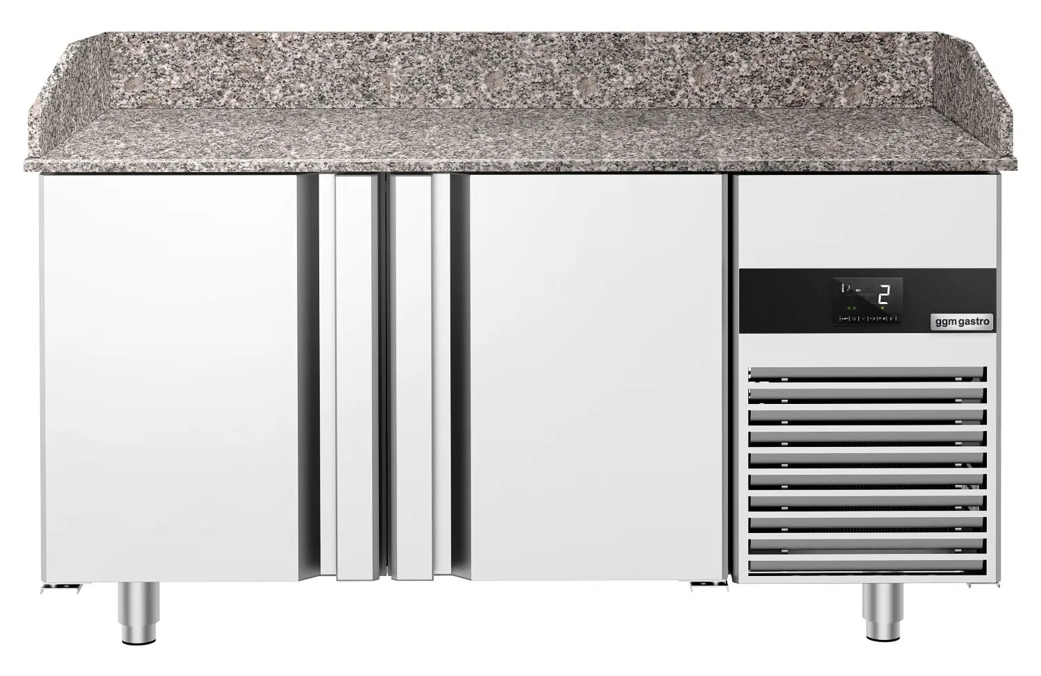 Masa frigorifica pentru pizza GGM Gastro POF158-EF (Inox) - 2