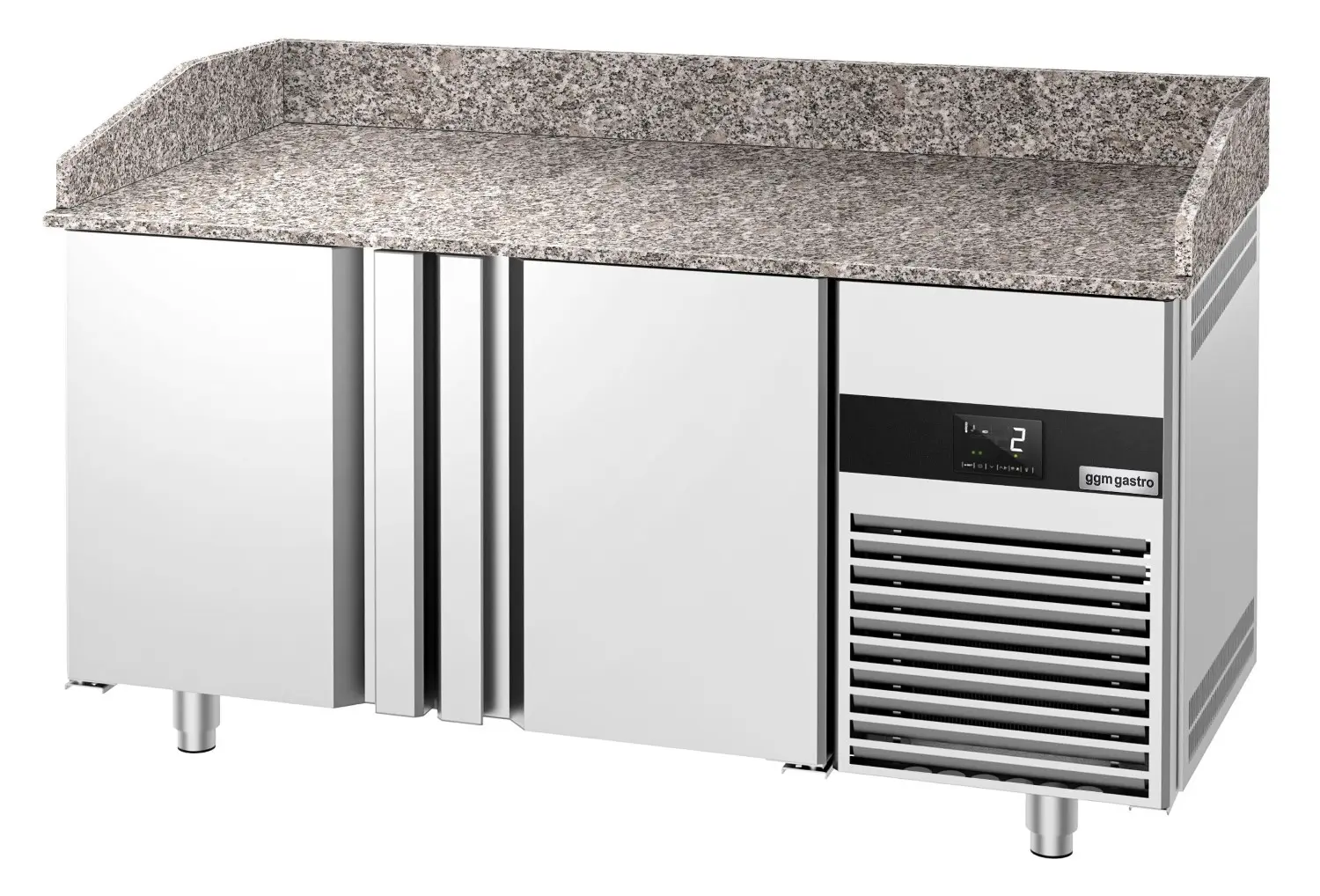 Masa frigorifica pentru pizza GGM Gastro POF158-EF (Inox) - 3