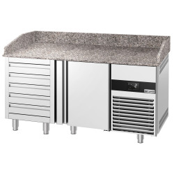 Masa frigorifica pentru pizza GGM Gastro POF158S-EF (Inox) Thumb
