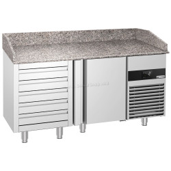 Холодильный стол для пиццы GGM Gastro POF158S-EF (Inox)