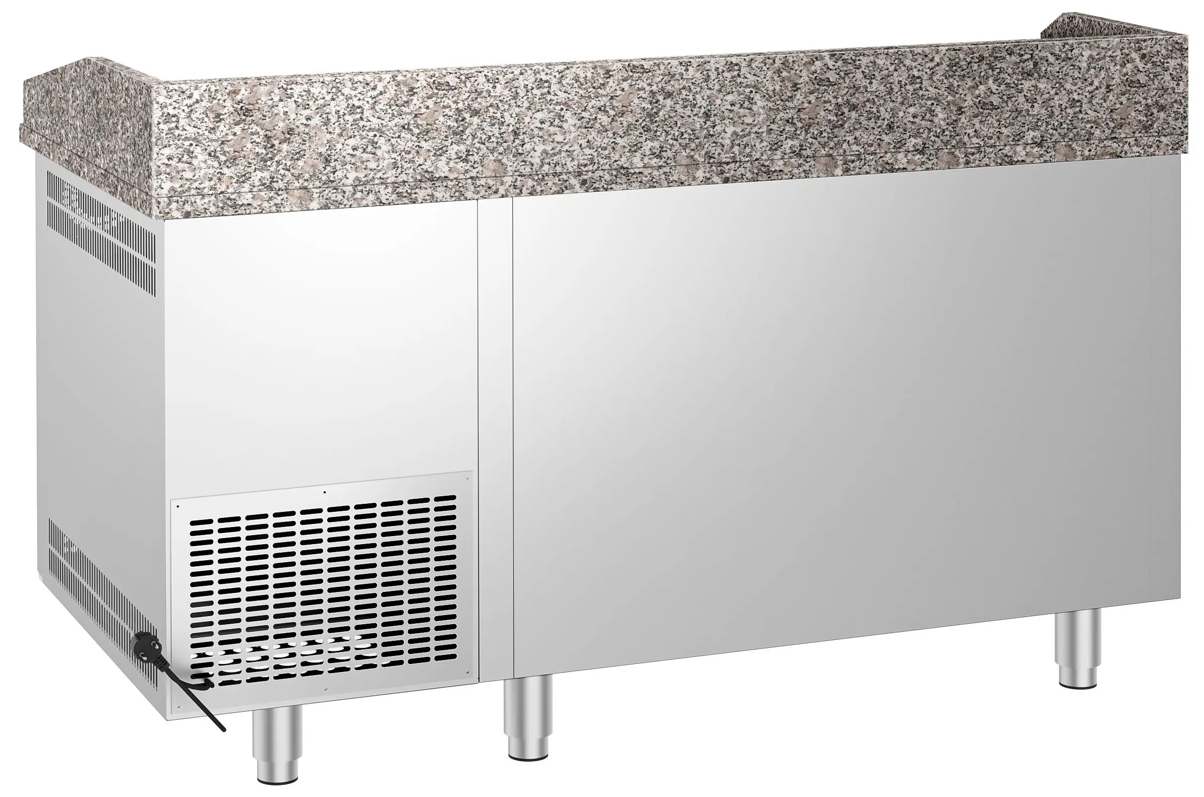 Masa frigorifica pentru pizza GGM Gastro POF158S-EF (Inox) - 6