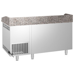 Холодильный стол для пиццы GGM Gastro POF168S-EF (Inox) Thumb