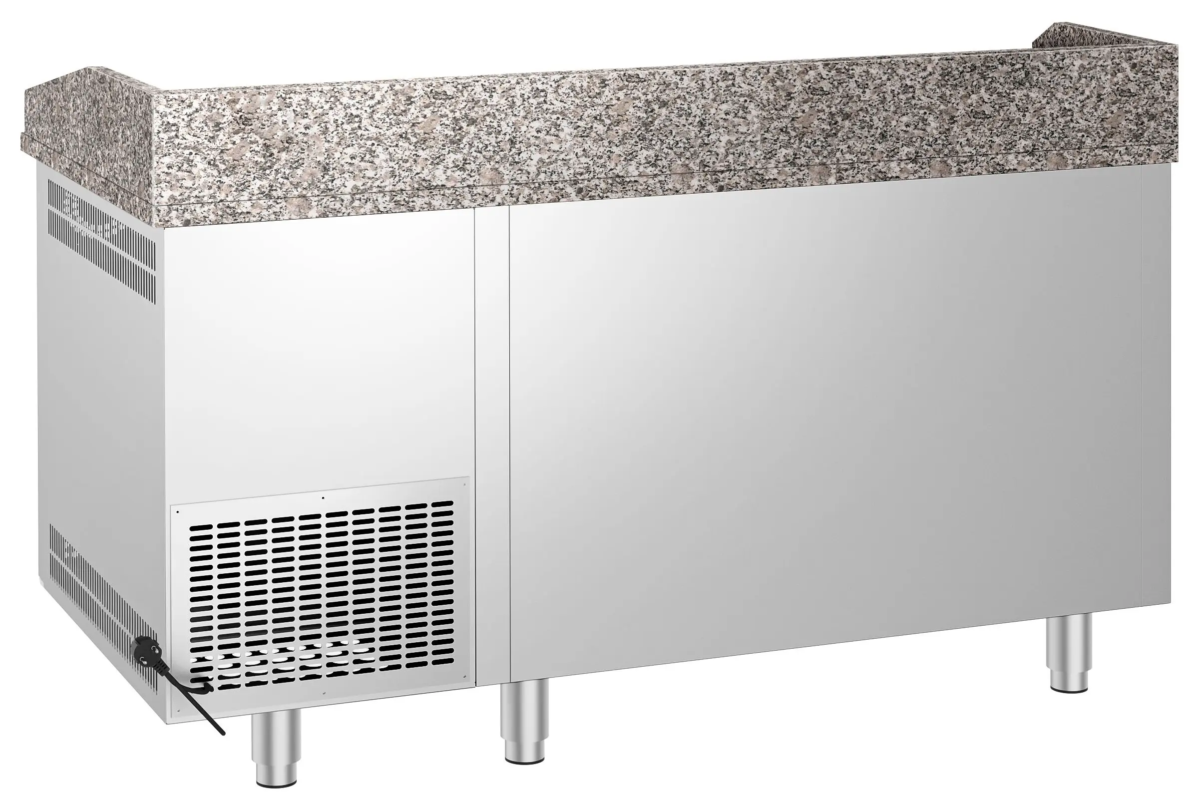 Холодильный стол для пиццы GGM Gastro POF168S-EF (Inox) - 6