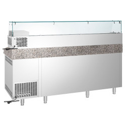 Masa frigorifica pentru pizza GGM Gastro POF2158S-EF#AGF214N (Inox) Thumb