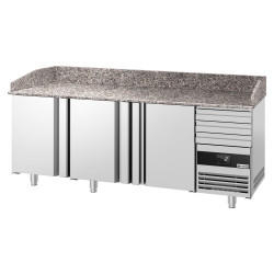 Masa frigorifica pentru pizza GGM Gastro POF2158S-EF (Inox) Thumb