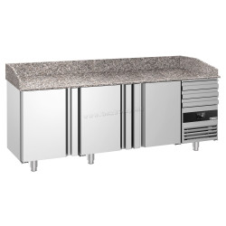 Холодильный стол для пиццы GGM Gastro POF2158S-EF (Inox)