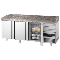 Masa frigorifica pentru pizza GGM Gastro POF2158S-EF (Inox) Thumb